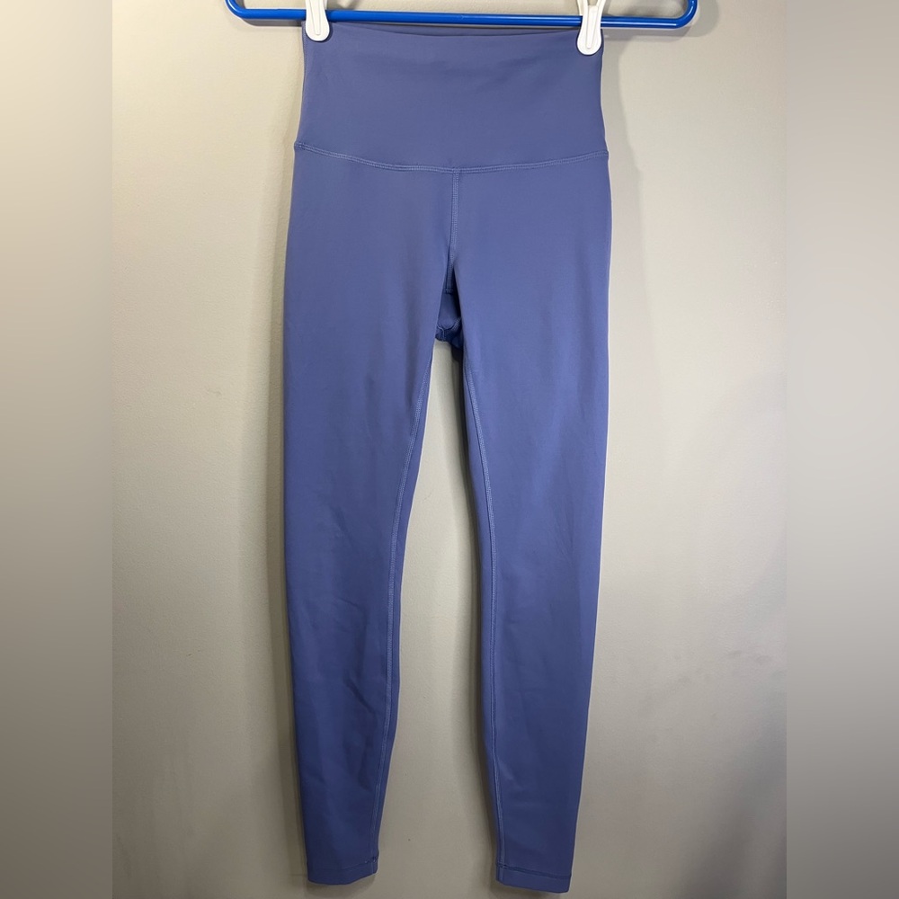 Lululemon Athletica Blue Purple High-Waisted Leggings